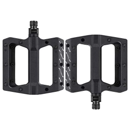 Eyands Mountain Bike Pedal Mountain Bike Pedals - Nylon Fiber MTB Pedals, Non-Slip BMX Bicycle Flat Pedals Cycling Pedal Ultralight Accessories 9 / 16