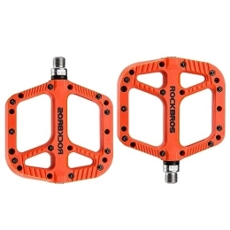 WuLi77 Spares Mountain Bike Pedals Nylon Lightweight Bike Pedals Non-Slip Bicycles Pedals Large Platform Sealed Bearing 9 / 16'' Thread