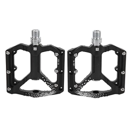 Alomejor Mountain Bike Pedal Mountain Bike Pedals Super Light Aluminum Alloy Bike Bearing Pedals Anti-slip Cycling Foot Pedals Bicycle Accessories