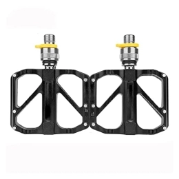 NOOLAR Spares Mountain Bike Pedals, Ultralight Road Bicycle Pedal Aluminum Alloy Quick Release Pedal Anti-slip Bike 3 Bearing Pedals Vtt Bicycle Parts (Color : R67Q)