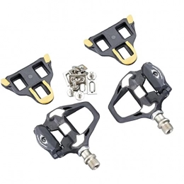 Screst Mountain Bike Pedal Mountain Bike Tool Road Bike Pedals Shoe Cleats Set Lightweight Self-locking Clipless Bicycle Pedals Cycling Accessories