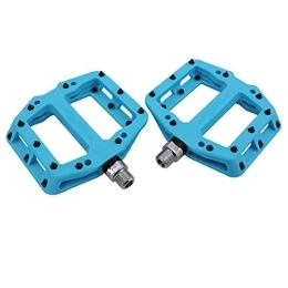 Pokem&Hent Spares MTB Bicycle Pedal Nylon 3 Bearing Composite 9 / 16 Mountain Bike Pedal High Strength Non-Slip Bicycle Pedal MZ926 Blue