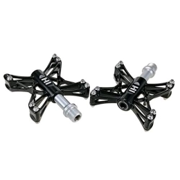 TTBDY Spares MTB Bike Pedals, 9 / 16 Cycling Sealed Bearings Mountain Bike Pedals Platform Non-slip for Road Mountain BMX MTB Bicycle