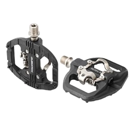 Sharplace Mountain Bike Pedal MTB Mountain Bike Pedals Multi-Purpose with SPD Cleats Lightweight Bicycle for Trekking