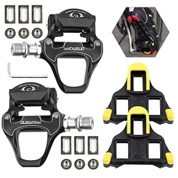 MTB Pedal Mountain Bike Pedals Cycling Pedals Dual Platform SPD Pedal Multipurpose Mountain Cycling Pedals 9/16" Thread for BMX MTB Spin Trekking Bike
