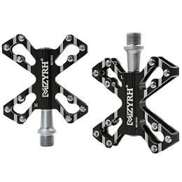 Sunfauo Spares Mtb Pedals Bike Pedals Bicycle Accessories Mountain Bike Accessories Bmx Pedals Bike Accesories Bicycle Pedals Flat Pedals Cycle Accessories black, free size