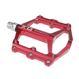 Xinllm Spares Mtb Pedals Bike Pedals Mountain Road Bike Pedals Bike Pedal Bike Accesories Cycle Accessories Flat Pedals Cycling Accessories Bike Accessories red, free size