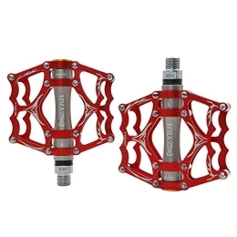 Shulishishop Spares Mtb Pedals Pedals Cycle Accessories Mountain Bike Accessories Cycling Accessories Flat Pedals Bike Accesories Bike Accessories Bicycle Accessories red+gray, free size