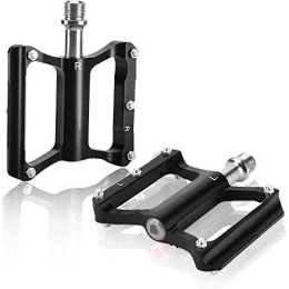 Mu Spares MU Bicycle Pedals, Mountain Bike Pedals Made of CNC Aluminum Alloy with 3 Ball Bearings, Trekking Pedals 9 / 16 Inch, for Mountain Bikes, Racing Bikes