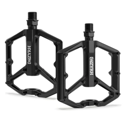 Mzyrh Mountain Bike Pedal MZYRH Mountain Bike Pedals MTB Pedals, 9 / 16'' CNC Aluminum Durable Sealed Bearing Road Cycling Bicycle Platform Pedals for MTB BMX