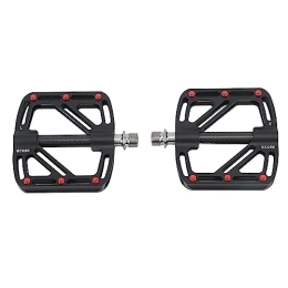Naroote Mountain Bike Pedal Naroote Lightweight Mountain Bike Pedal Waterproof 2pcs Bicycle Pedal Replacement Non-slip Aluminum Alloy for Cycling