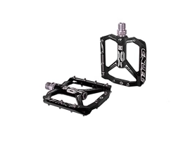 NBXLHAO Mountain Bike Pedal NBXLHAO Bicycle Pedals Ultralight Bicycle Pedal All MTB Mountain Bike Pedal Material Aluminum Pedals Bearing Bicycle Pedals, Black