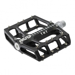 NC-17 Mountain Bike Pedal NC-17 Sudpin IV XL TNT Aluminium Platform Pedals / Mountain Bike Pedal / BMX Pedal / Flat Height 17.7 mm / Fail Safe System / Precision Bearing + Cr-Mo Axle / Includes Replacement Pins, Black, XL