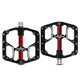 NCKPDL Spares NCKPDL Bike Pedals 9 / 16", Non-Slip Bike Pedal Mountain Bicycles Platform Pedals Aluminum Alloy Flat 3 Sealed Bearing Axle for MTB BMX Bikes Road Cycling