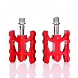 NCKPDL Bike Pedals,Child Bicycle Pedals, Folding Bicycle Pedals, Flat Aluminum Alloy Platform Sealed Bearing Axle 9/16