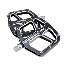 NEHARO Mountain Bike Pedal NEHARO Bicycle Riding Platform Pedal Mountain Bike Pedals 1 Pair Aluminum Alloy Antiskid Durable Bike Pedals Surface For Road MTB Bike 6 Colors (KC6) Bicycle Parts (Color : Blue)