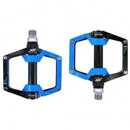 BJYX Spares New Alloy Mountain Bike Pedals, Ultralight Mountain Bike Accessories, With 3 Bearings (Color : Blue)