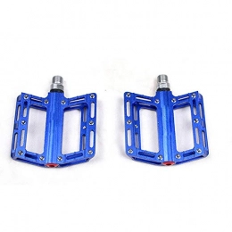 Nicetruc 1 Pair of Blue Bicycle Pedals Mountain Bike Pedals