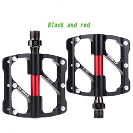 NLJYSH Mountain Bike Pedal NLJYSH Bike Pedal 3 Bearings Anti-slip Ultralight CNC MTB Mountain Bike Pedal Sealed Bearing Pedals Bicycle Accessories durable (Color : B 262 black)