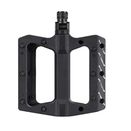 NMNMNM Mountain Bike Pedal NMNMNM Bike Pedals Non-Slip Bicycle Platform Pedals Mountain Bike Pedals Lightweight Exercise Pair Universal Bicycle Pedal (Color : Black, Size : 125x108x20mm) (Black 125x108x20mm)