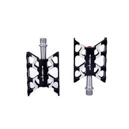 No logo Mountain Bike Pedal NO LOGO FDCW Bicycle Pedal, Mountain Bike Aluminum Pedal, Built-in Bearing, Made Of Aluminum Alloy Strong And Sturdy (Color : Black)