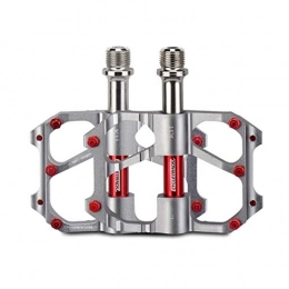 No logo Spares NO LOGO FDCW Mountain Bike Bearing Three Palin Pedal Titanium Aluminum Pedal Pedals Pedal Riding Equipment Mountain Bike Pedals Palin Bearing Universal Road Bicycle Accessories Strong And Sturdy