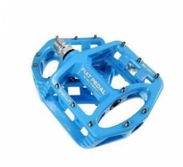 No logo Mountain Bike Pedal NO LOGO G.Y.X Magnesium alloy Road Bike Pedals Ultralight MTB Bearing Bicycle Pedal Bike Parts Accessories 8 color optional (color : Blue)