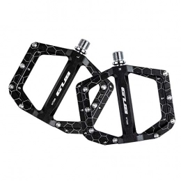 NOBRANDED Spares Nobranded Alloy Bike Pedals Mountain 9 / 16'' DH Cycle Flat Platform Pedal Replacement