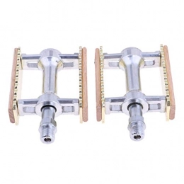 NOBRANDED Spares Nobranded Bike Pedals Mountain Road Flat Platform Cycling Bearings Pedals - Gold
