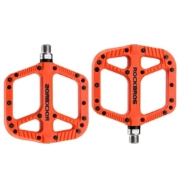 Rebellious Spares Non-Slip Bicycles Pedals Large Platform Sealed Bearing 9 / 16'' Thread Mountain Bike Pedals Nylon Lightweight Bike Pedals Bike Pedals Mountain Bike Nylon Bike Pedals Bike Platform 9 / 16 Bike Pedals