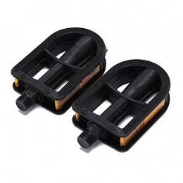 No logo Spares NXCY01 Bike Pedals Cycling Pedals Bicycle pedal Gear Mountain BMX Foot Pegs Outdoor Riding Sport Durable Pedal MTB Road for Cycling (Color : Black)