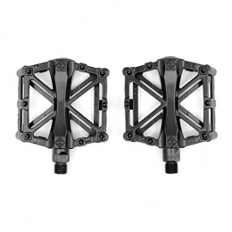 No logo Spares NXCY01 Ultra-light Pedal Mountain Bike MTB Pedals Road Cycling Aluminium Alloy Ultra-light Pedal Bearing BMX Bike Accessories BHD2 (Color : Black)