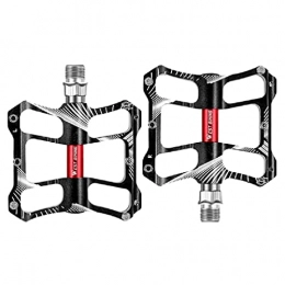 Nysunshine Mountain Bike Pedal Nysunshine Ultralight MTB Mountain / Road Bike Pedals Black / Silver Aluminum Aloy Anti-Skid Bicycle Flat Pedals Bicycle Accessories bicycle pedal straps for toddlers
