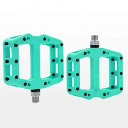 NZKW Spares NZKW Bike Pedals, Non-Slip Waterproof Dustproof 3 Sealed Bearings Cycle Platform Flat Pedals, for Mountain Road BMX MTB Fixie Bikes(Blue)