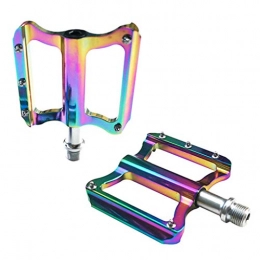 oshhni Mountain Bike Pedal oshhni Mountain Bike Pedals, Ultra Strong Colorful CNC Machined 9 / 16'' Cycling Sealed Bearing Pedals - Multicolor