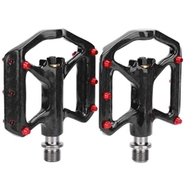 OUKENS Spares OUKENS Mountain Bike Pedals, Road Bikes Flat Self-locking Pedals Suitable for Road Mountain Bikes