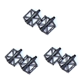 Outanaya 3 pairs Mountain Cycling Bicycles Bike for Black Pedals Road