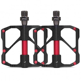 Mnjin Spares Outdoor sports Bike Cycling Pedals Lightweight Aluminum Alloy, Sealed Bearing Pedals 9 / 16 '' for Mountain And Road Bike