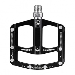 Mnjin Spares Outdoor sports Bike Pedals Aluminum Alloy 9 / 16" Cycling Wide Platform Flat Pedals for Road Mountain Bike Non-Slip Waterproof Dustproof