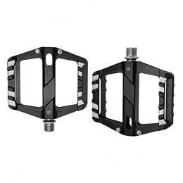 Mnjin Spares Outdoor sports Mountain Bike Pedals CNC Sealed Bearing Aluminium Alloy Flat Pedals 9 / 16 Cycling Pedals for BMX / MTB Bike