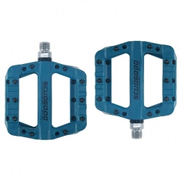 Panjianlin Spares Panjianlin Bicycle pedal Mountain Bike Pedals 1 Pair Nylon Antiskid Durable Bike Pedals Surface For Road Bike 5 Colors (Color : Blue)