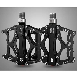 qlly Spares Pedals Bicycle Cycling Bike Pedals, new Aluminum Antiskid Mountain Bike Pedals Road Bike Pedals With Sealed Anti-slip Durable With Free Installation Tool, for Universal Bike Road Bike Trekking Bike