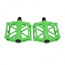 CZWNB Spares Pedals, Bicycle pedal bearing ultra-light aluminum alloy mountain bike equipment pedal bicycle accessories bicycle pedals mountain bike. (Color : Green)