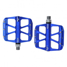 Pedals Spares Pedals Bicycle, Ultralight Aluminum Alloy CNC Bearing Mountain Bike MTB BMX Bici Accessories, Blue