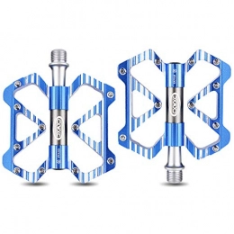 HuaXX Spares Pedals Bike Peddles Bicycle Pedals Bike Accessories Mountain Bike Accessories Bicycle Accessories Flat Pedals Bmx Pedals Bike Pedal blue, free size