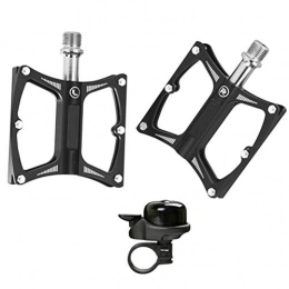 Pedals Spares Pedals Exercise Bike, CNC Machined Lightweight Aluminum Mountain Bike, Sealed bearings, MTB BMX Cycling Bicycle