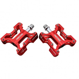 LIBINN Spares Pedals Mtb Pedals Cycle Accessories Flat Pedals Bike Accessories Mountain Bike Accessories Cycling Accessories Bike Accesories Bicycle Accessories red, free size