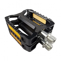 perfeclan Mountain Bike Pedal Perfeclan Bicycle Pedals, Mountain Bike Pedals, Suitable for MTB BMX Pedals, Non-Slip Pedals 9 / 16 Inch Spindle Road Bicycle Platform Pedals
