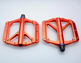 Piore Spares Piore Low Profile Light weight mtb bike pedal trail bikes and all mountain bikes bicycle pedal, orange A