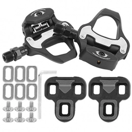 Plyisty Spares Plyisty Bicycle Pedal Kit Bike Self‑Locking Pedal Stability Road Bicycle Pedal for Bicycle